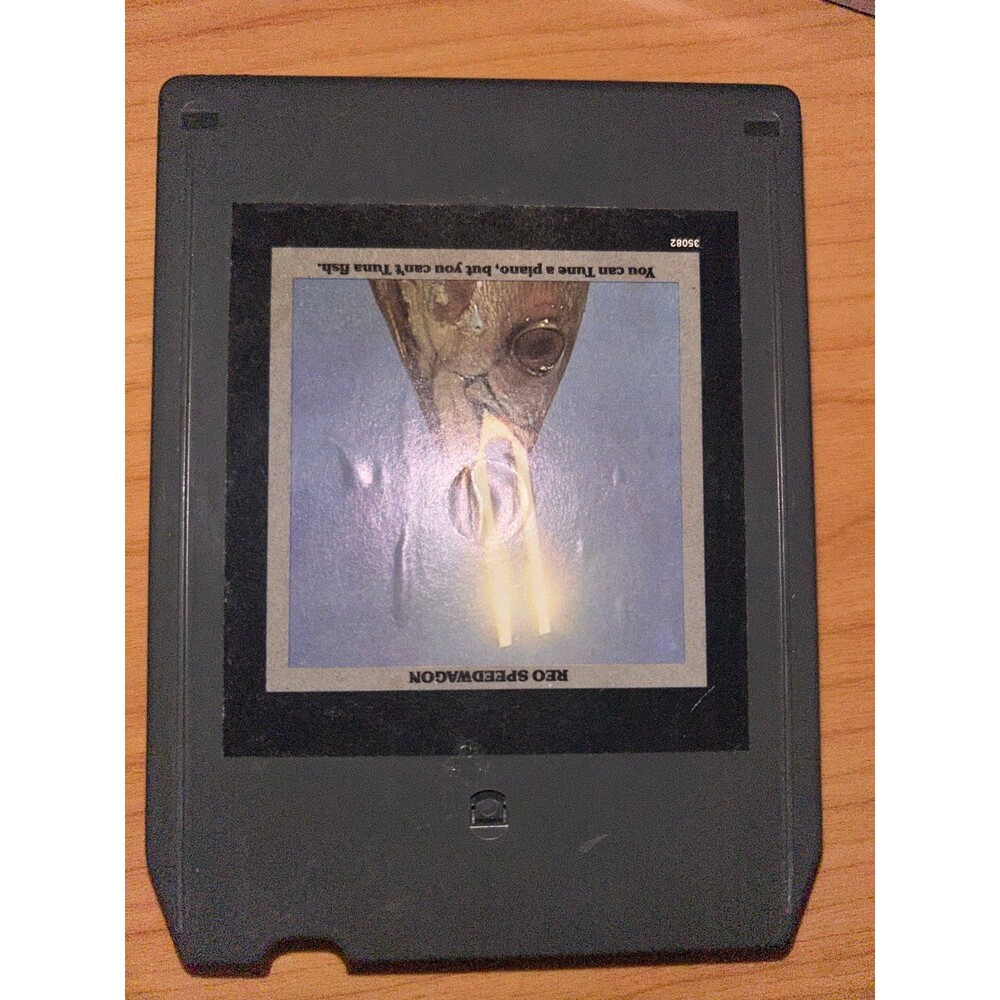 REO SPEEDWAGON You Can Tune a PIANO but you can’t Tuna Fish Epic 8 Track Tape